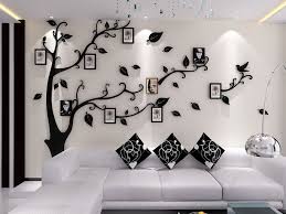 family tree wall using decals and