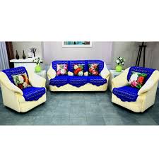 5 seater crochet sofa cover set