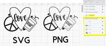 svg and png file types