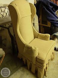 cost to re upholster a wing chair