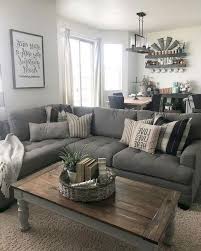 grey modern farmhouse living room ideas