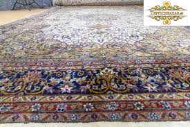 isfahan persian carpet with silk