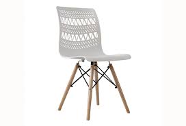 Brown aluminum patio dining chairs (set of 4 ). White Mila Set Of 6 White Dining Chairs Amart Furniture