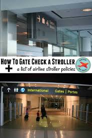 Gate Checking Stroller