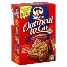 cereal bars oatmeal raisin