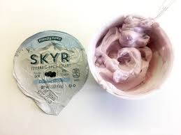 icelandic yogurt edging its way into