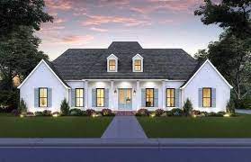 Plan 41417 French Country Style