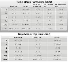 Image Result For Mens Size Specs Charts For Yoga Knit Pants