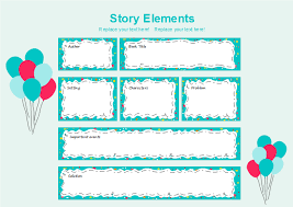 Free Festival Elements Storyboard Graphic Organizer Templates