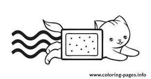 🌈 therapeutic effects of coloring pages. Beautiful Nyan Cat Coloring Pages Printable
