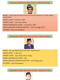 Ini adalah senarai nama perdana menteri malaysia & live pengumuman perutusan khas yab perdana menteri pm ke 9 pada hari ini bagi tahun 2021. Senarai Perdana Menteri Malaysia Dan Bapa