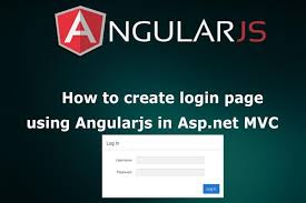 using angularjs in asp net mvc