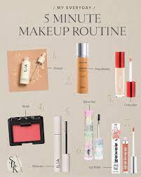 my everyday 5 minute makeup routine