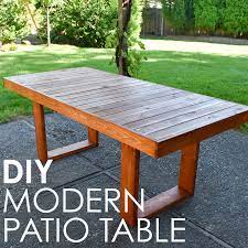 modern diy patio table effie row