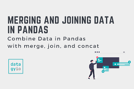 combine data in pandas with merge join