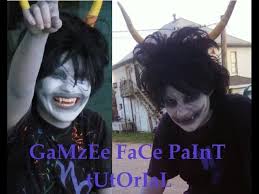 gamzee face paint tutorial you