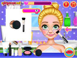 blon princess summer makeup play
