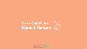 Check spelling or type a new query. 3 Cara Cek Pulsa 3 Tri Gratis Di Hp Terbaru 2021