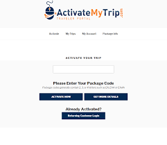 Activate my trip