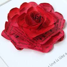 personalised red red rose artwork by