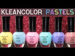 kleancolor pastels pastel nail polish