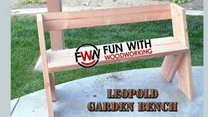Mine is 48 inches wide, if you opt to make a longer bench, you may want to consider building a third leg section (just one more 2×4). How To Build A Quick And Easy Garden Bench In Under 2 Hours For Less Than 20 00 Youtube