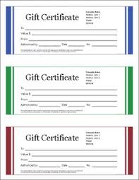 Gift Certificates Templates Free Printable Gift Certificate