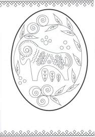 You can save your interactive online coloring pages that you have created in your gallery, print the coloring pages to your printer, or email them to friends and family. Ukrainian Easter Egg Coloring Pages