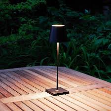Elipta Rechargeable Battery Outdoor Led Table Lamp Black Or White Ebay