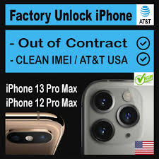 Learn how to unlock an iphone 6 by a leading phone unlocking service provider. Factory Unlock Service For At T Iphone 13 Pro Max 12 11 Xs Xr X Clean Imei Fast Ebay
