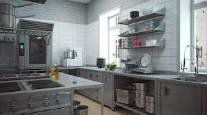 commercial kitchen 3d model 199 fbx