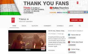 T Series Youtube Channel Becomes First Ever To Net 100