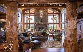 Standout Log Home Fireplaces