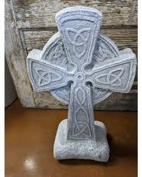 Cement Celtic Cross In Dickinson Nd
