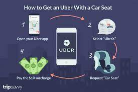how to get a car seat with your uber