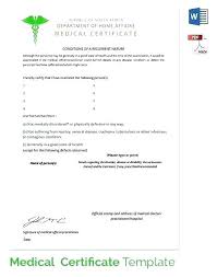 Fake Doctors Note Template Pdf