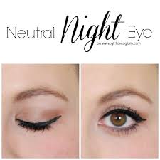 neutral night eye makeup tutorial a