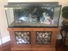 75 gallon fish long tank complete with