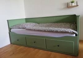 Ikea Hemnes Bett Mit 3 Schubladen Grün