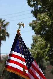american flag patriotic usa fold photo