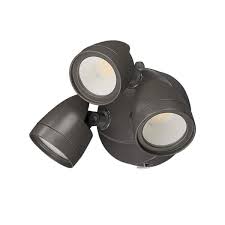 3 head security light with lumen boost