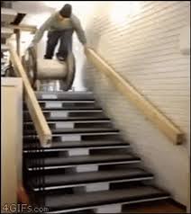 falling down stairs gifs gifdb com