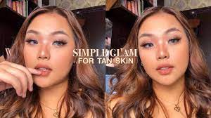 simple glam makeup routine for morena