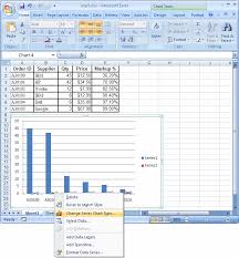Ms Excel 2007 Create A Chart With Two Y Axes And One Shared