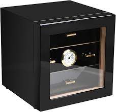 cigar cabinet humidor with hygrometer