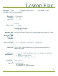Formal Lesson Plan Template By The Social Studies Stash Tpt