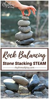 rock balancing stone stacking art or