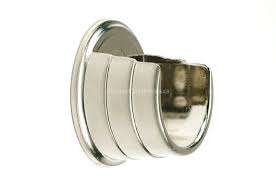 Nickle Brushed Curtain Rod Wall Mount