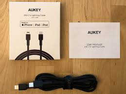 Aukey Impulse Braided Cable C L Review Switch Chargers