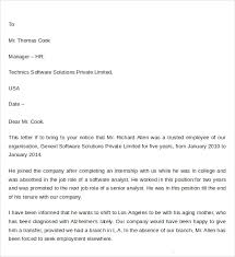 Sample Professional Letter Of Recommendation 8 Download